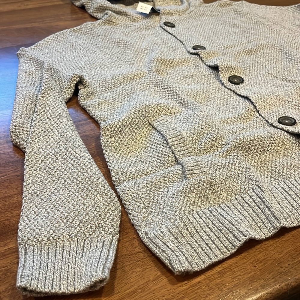 Hollister Knit Hooded Cardigan Size Small NWT - Picture 3 of 6